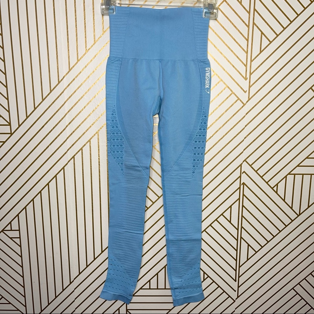 Gymshark Energy Seamless Legging Sky Blue